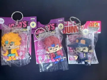 죠죠의 기묘한 모험 피규어 키링