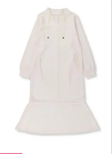 시마무라 Coco 레이스 달린 종이상자 원피스 아이보리 M 사이즈