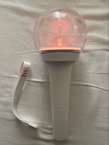 iev 응원봉 화이트 글리터 포함