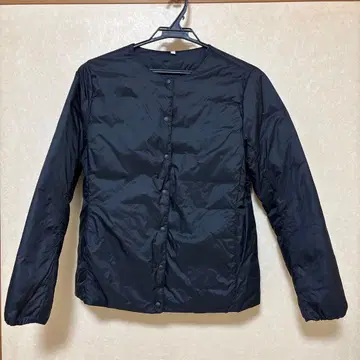 무인양품 다운 자켓 블랙