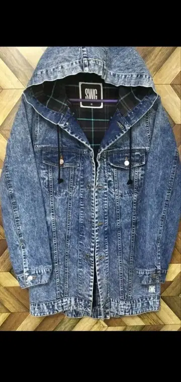 SWAGGER 데님 코트