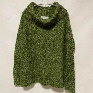 JONES NEW YORK SPORT 그린 터틀넥 스웨터 L