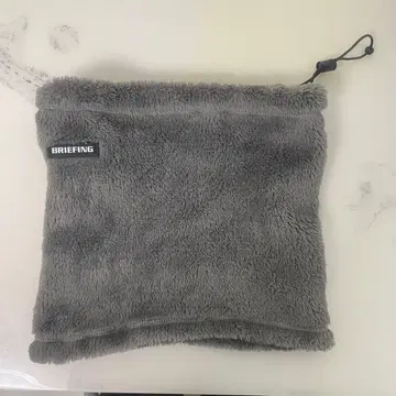 [새상품급] BRIEFING 브리핑 넥워머 그레이 프리 사이즈