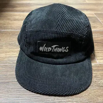 WILD THINGS 와일드 띵스 코듀로이 캡 블랙