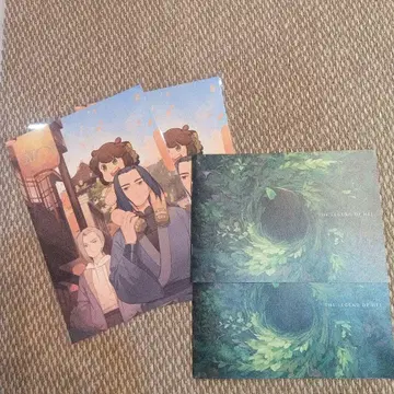 영화 로샤오헤이전기 2입장 특전 캔버스 보드 & 팜플렛 2세트