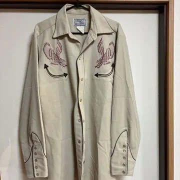 California Ranchera 웨스턴 셔츠 구제 의류