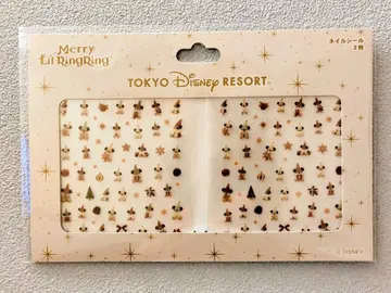 디즈니 릴린린 네일씰 미개봉 크리스마스