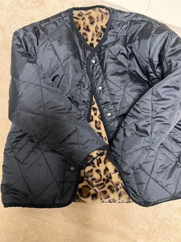 coca 워셔블 리버서블 퀼팅 블루종 코카 s