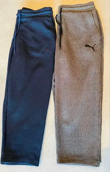PUMA 2세트! 조거 팬츠 네이비 & 그레이 M