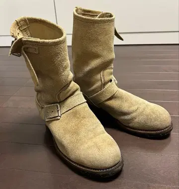 RED WING / 레드윙 PT83 스웨이드 엔지니어 부츠