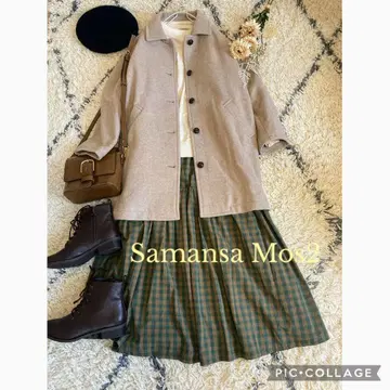 전체 사만사 모스모스 심플 걸리시 코트 코디 3종 세트