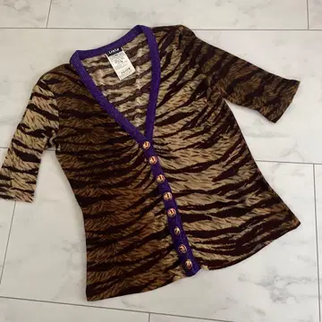 D&G 호랑이 무늬 가디건