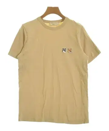 메종 키츠네 티셔츠 커트앤소 여성용