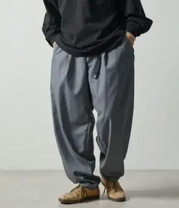 와이드 실루엣 TR 클라이밍 슬랙스 그레이 M