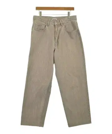 AURALEE 데님 팬츠 남성용