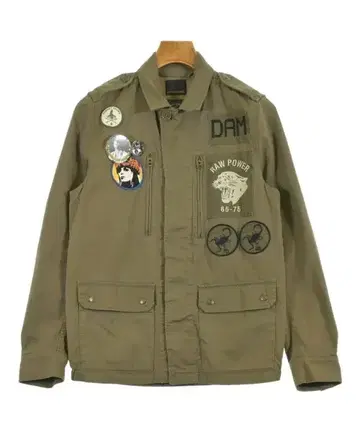 HYSTERIC GLAMOUR 밀리터리 블루종 남성용