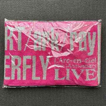 FC 한정판  머플러 타월 30th 30주년 라니바 타월 핑크