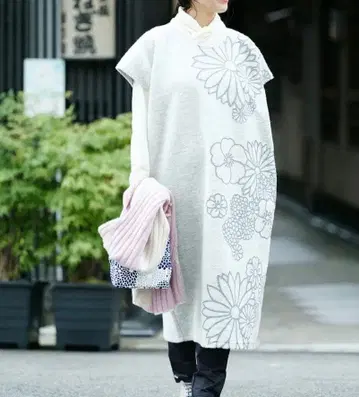 SOU SOU 외국산 라샤 직사각형 의복 금란단자 와 여백 조노코 색