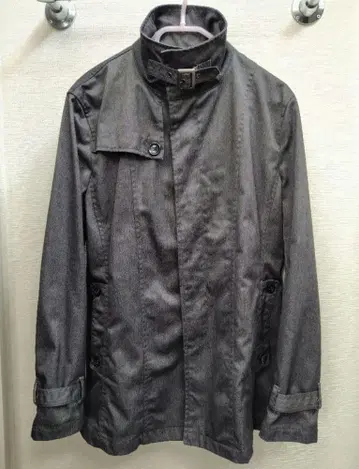 스텐카라 코트 숏 기장 그레이 계열 M 사이즈