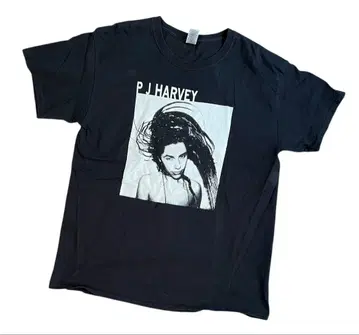 P.J. Harvey 셔츠 L 사이즈 블랙 길단