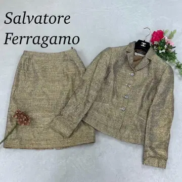 J547 새상품급 ML 살바토레 페라가모 스커트 셋업 여성용