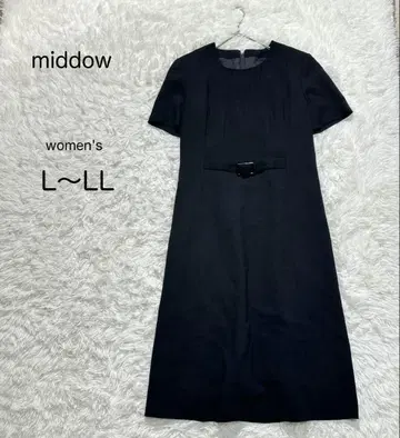 포멀 원피스 15호 빅사이즈 블랙 상복 예복 관혼상제 울 100