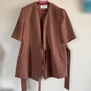 AKIRANAKA 노카라 숏 자켓