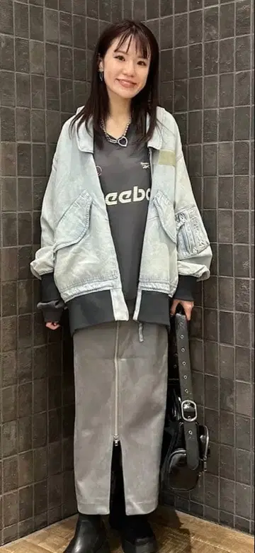 지나시스 리버서블 플라이트 자켓