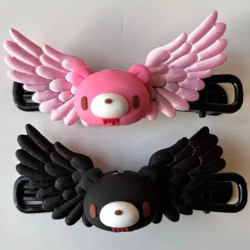 GLOOMY 그루미 다크 앞머리 클립 세트