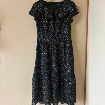 M'S GRACY 꽃무늬 프릴 소매 원피스 38