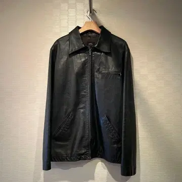 1990s A.P.C. LEATHER JACKET
