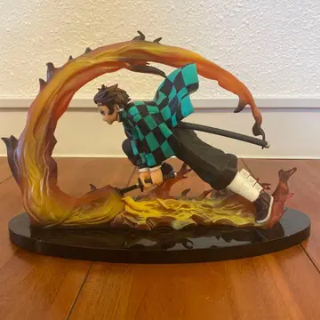 탄지로 피규어 염 이펙트 포함 약 25cm