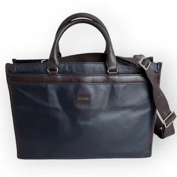 매킨토시 철학 2way 비즈니스 백 브리프 케이스 네이비