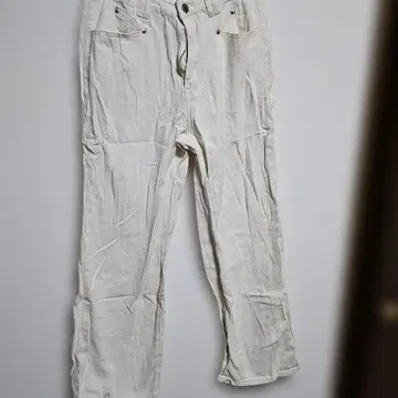 CIDER 화이트 스트레이트 데님 [ S ]