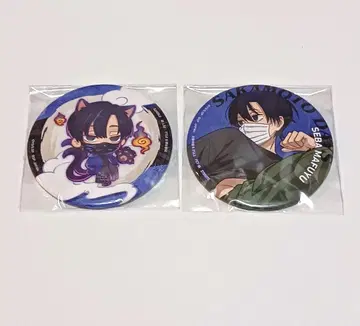 남코 한정판 사카모토 데이즈 캔뱃지 세바 마후유 2세트