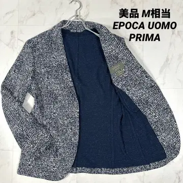 [새상품급] EPOCA UOMO PRIMA 마이크로 체크 자켓 M상당