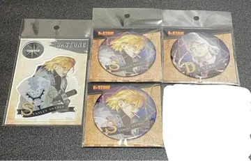 Dr.stone 빈티지 스탠리제노 아크릴 스탠드 캔뱃지