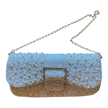 ROPE 펄 비즈 파티 백