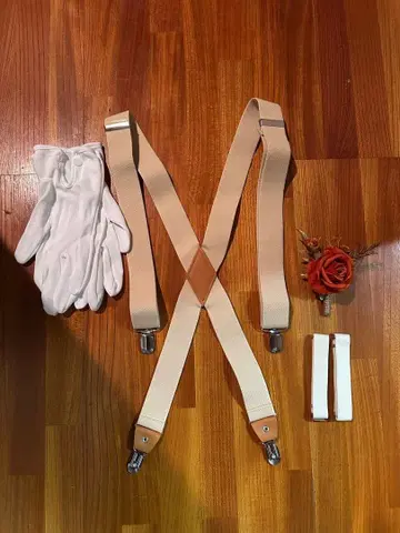 [ 새상품급 ] 신랑 턱시도 잡화 4종 세트