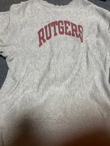 챔피언 리버스 위브 트리코 태그 80s 침염