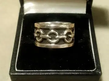 멕시코 빈티지 실버 925 체인 반지 중후 멕시칸