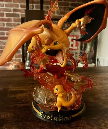 포켓몬 리자몽 피규어 약 20cm