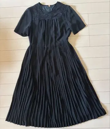 도쿄 소아르 상복 원피스 SOIR 블랙 플리츠 원피스 11