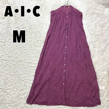 A I C (M) 슬리브리스 원피스