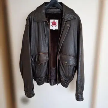 LUCKY STRIKE ORIGINALS 가죽 자켓 M 사이즈