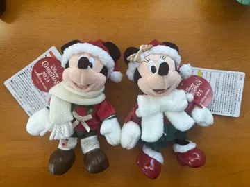 크리스마스 인형 배지 미키 미니 디즈니 2025