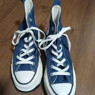 CONVERSE ALL STAR 데님 하이컷 통굽