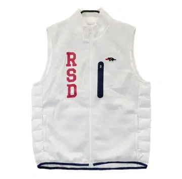 ROUGH&SWELL 라프앤스웰 충전솜 절개 지퍼 베스트 M