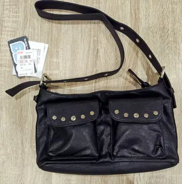 블랙 숄더백 아베일 egg SUREVE