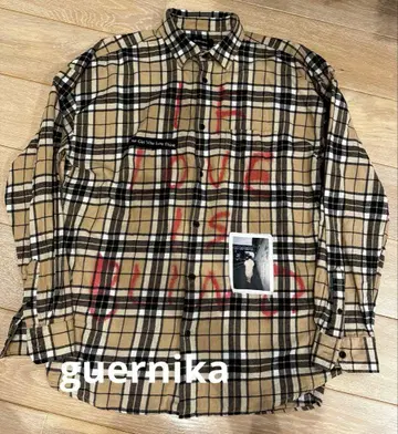 [ 새상품급 ] guernika 게르니카 셔츠 긴팔 체크